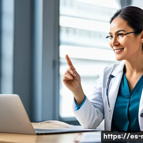 Home 24 폐암 CT 스캔 비용 - **Prompt:** "A compassionate, female doctor, mid-40s, with a warm smile, is explaining the importanc...